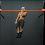 Einarmiger isometrischer Klimmzug
