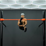 Clap between legs pull-ups