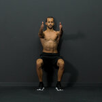 Isometric wall squat