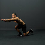 Airborne squat