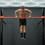 Muscle up assistido pulando