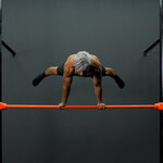 Planche on bar
