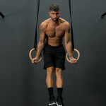 Support position with rotation on rings