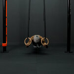 Russian push-ups on rings