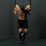 Dips with rotation on rings