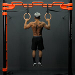 Bulgarian pull-ups on rings