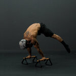 Straddle em v invertida