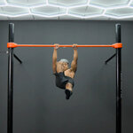 Descida de front lever com uma perna