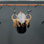 L-sit pull-ups with supine turn