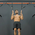 False grip isometric high pull-ups