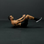 Tucked hollow body hold