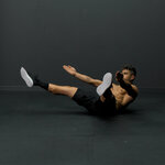 Hollow body straddle hold