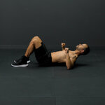 Scapular retraction with body weight on the ground