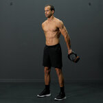 Kettlebell hip halo