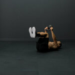 Kettlebell atomic crunch