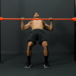 Australian pull ups com cotovelos para fora
