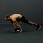 Hip flexor stretch with repetitions